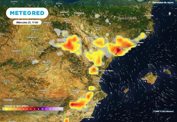 Sociedad y Vida Burgos: Alerta de fuertes lluvias y tormentas en España