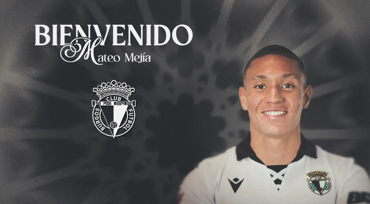 Mateo Mejía refuerza el ataque del Burgos CF para las próximas tres temporadas