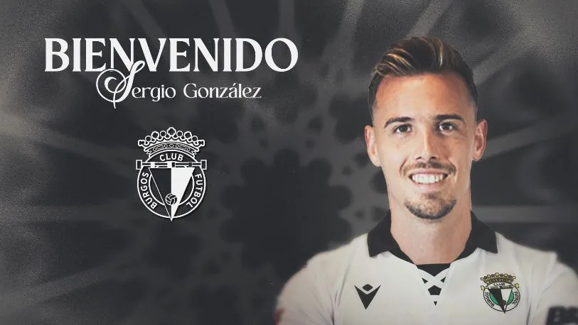 Fútbol Burgos: Sergio González, jerarquía y experiencia para la defensa del Burgos CF
