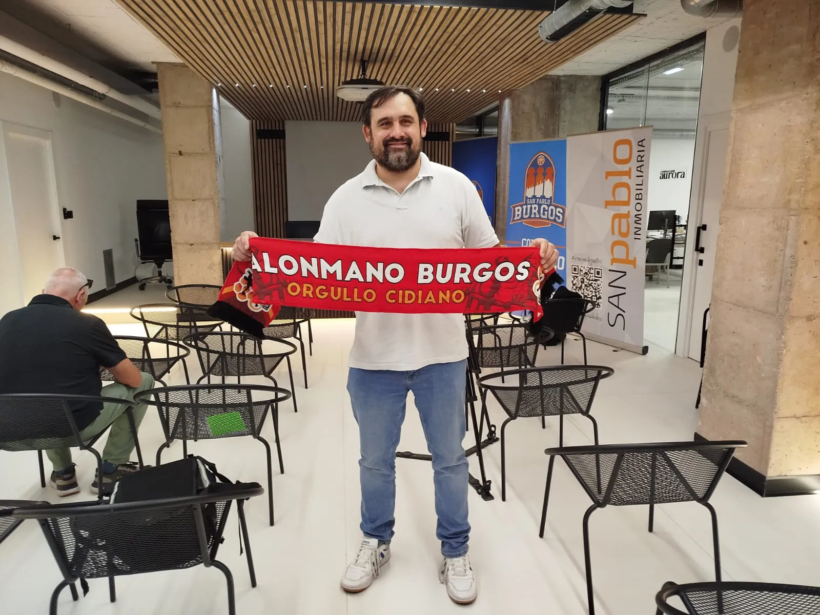 Jorge Berzosa toma las riendas del Balonmano Burgos con la vista puesta en Asobal