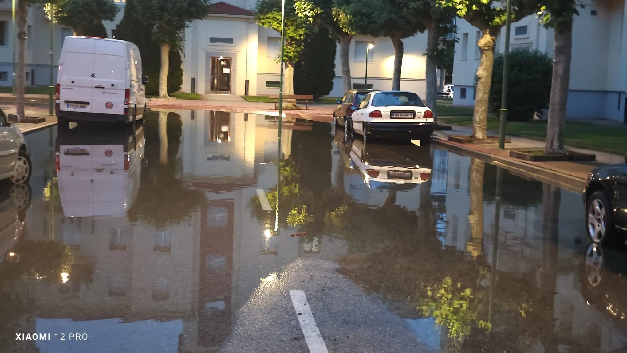 Tormentas fuertes con viento y granizo en Burgos