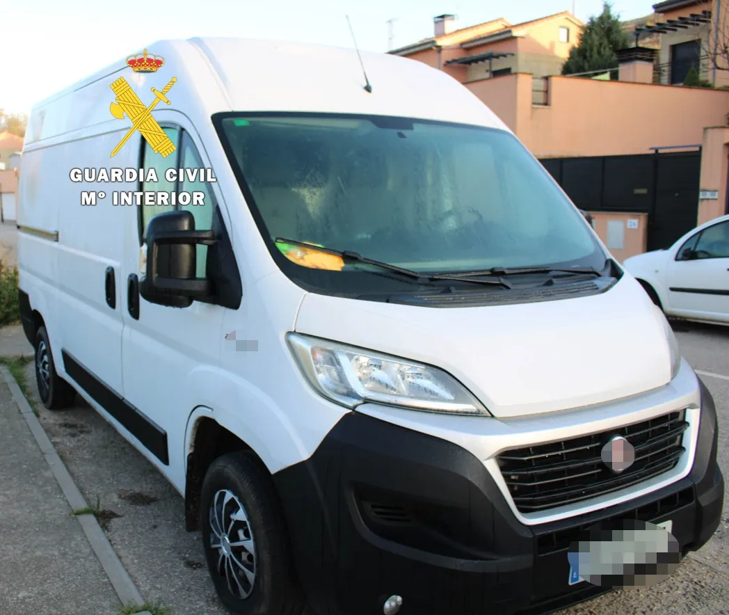 La Guardia Civil esclarece dos robos de furgonetas en un polígono del Alfoz de Burgos