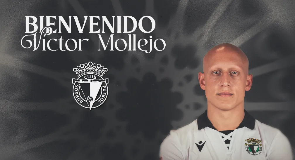 Víctor Mollejo refuerza el ataque del Burgos CF