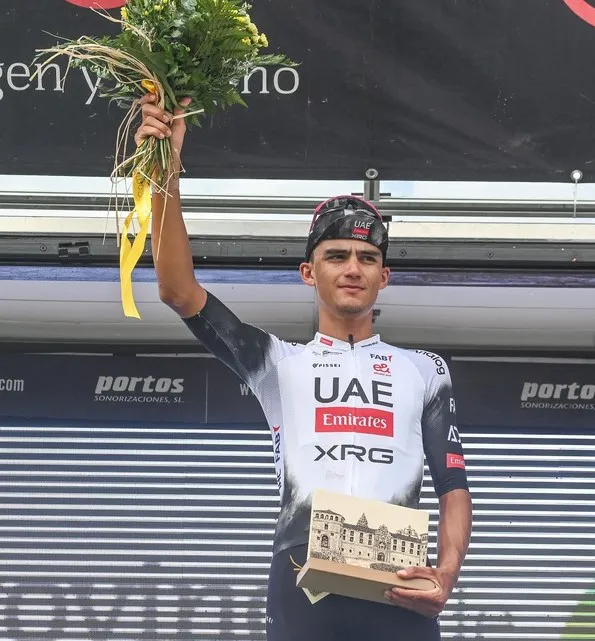 El mexicano Isaac del Toro ganador de la Vuelta a Burgos 2025