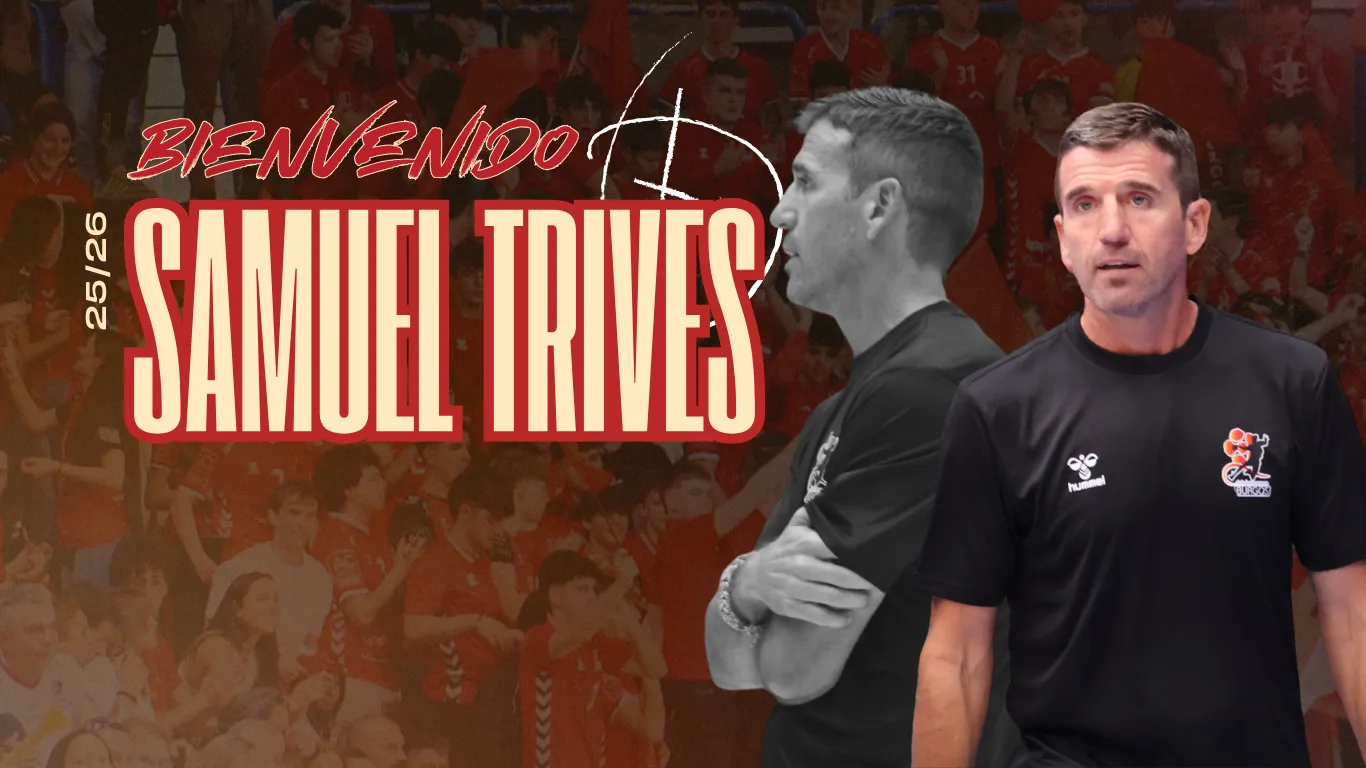 Samuel Trives se incorpora como segundo entrenador del Club Balonmano Burgos