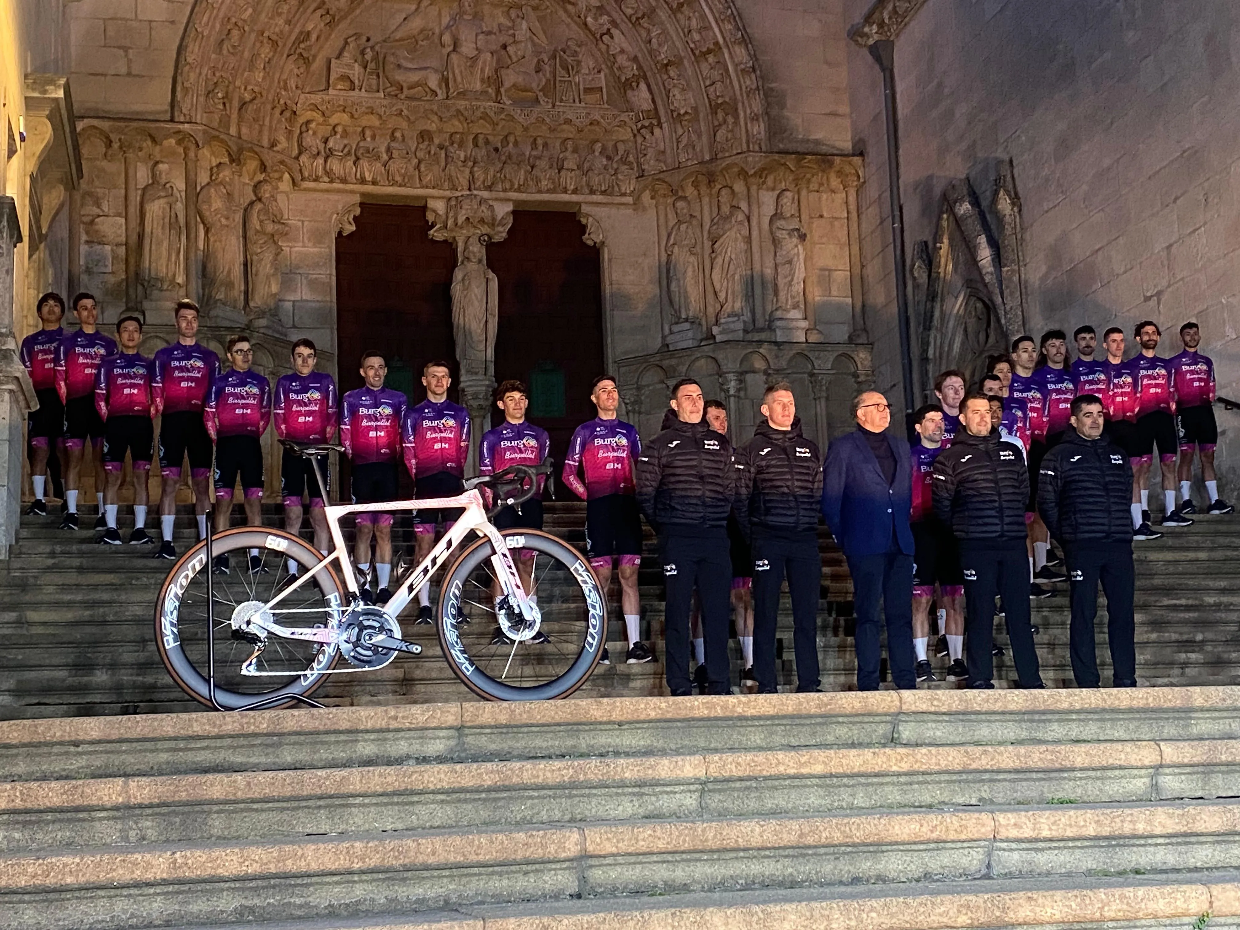 Corredores del Burgos BH para la Vuelta Ciclista España