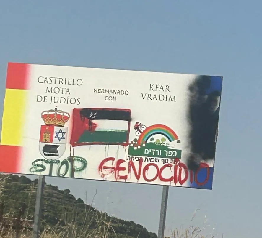 Nuevo acto vandálico en Castrillo Mota de Judíos