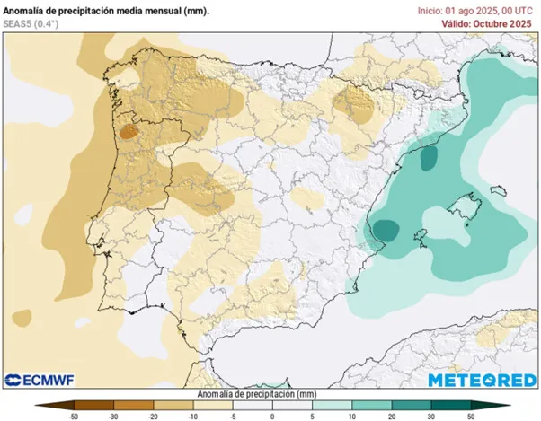 Sociedad y Vida Burgos: Meteored avanza la posibilidad de danas y lluvias torrenciales este otoño en España
