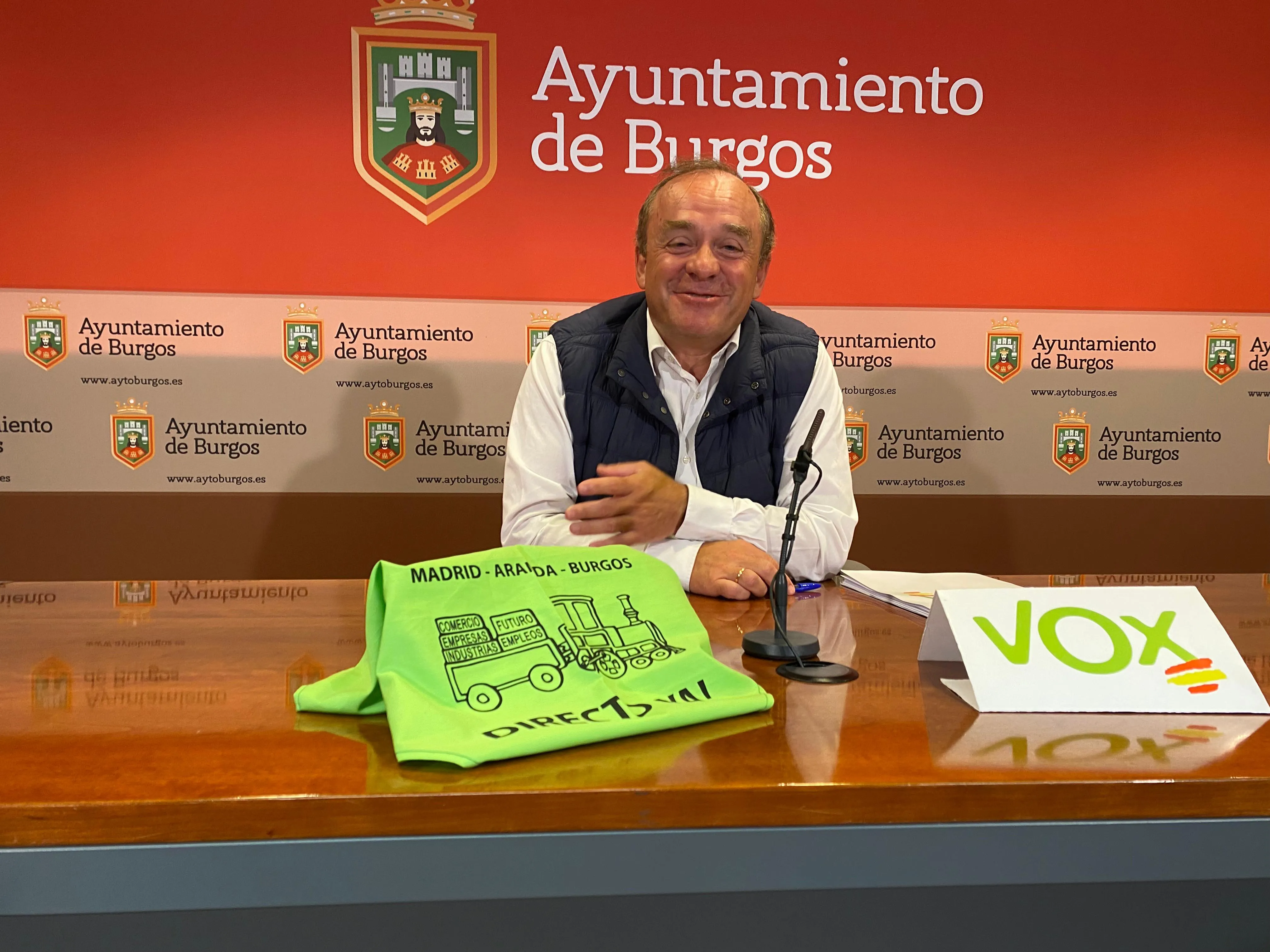 VOX Burgos vota en contra de la modificación de la ordenanza para la subida de la tasa de basuras