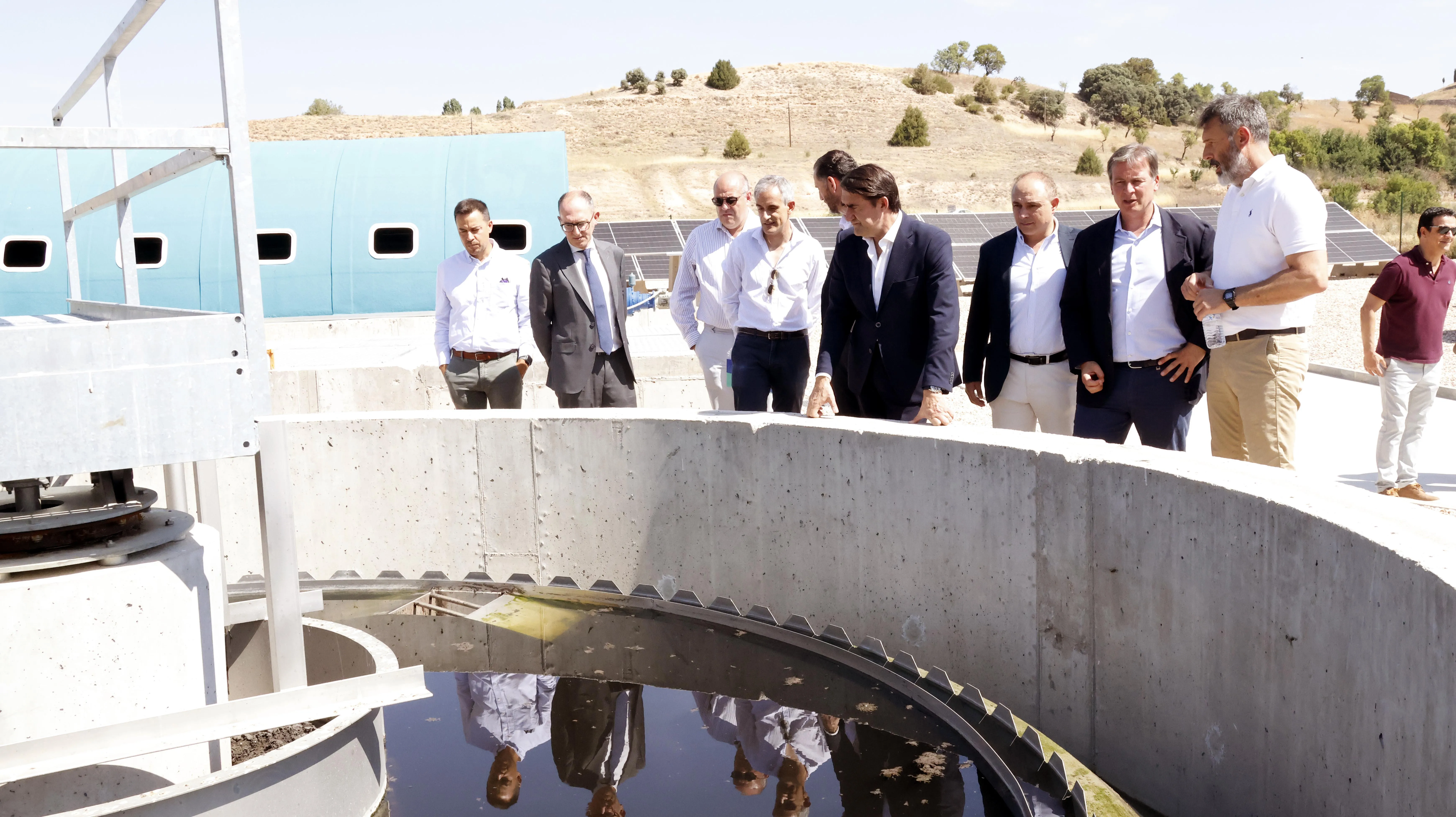 Peñaranda estrena depuradora y construirá 34 viviendas para jóvenes