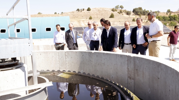 Peñaranda estrena depuradora y construirá 34 viviendas para jóvenes