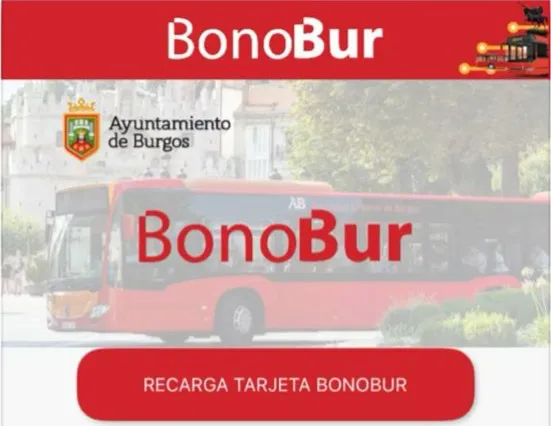 Burgos estrena una aplicación móvil para recargar las tarjetas del autobús