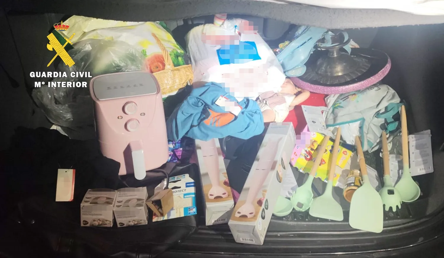 Recuperan en Briviesca productos sustraídos en un supermercado de La Rioja
