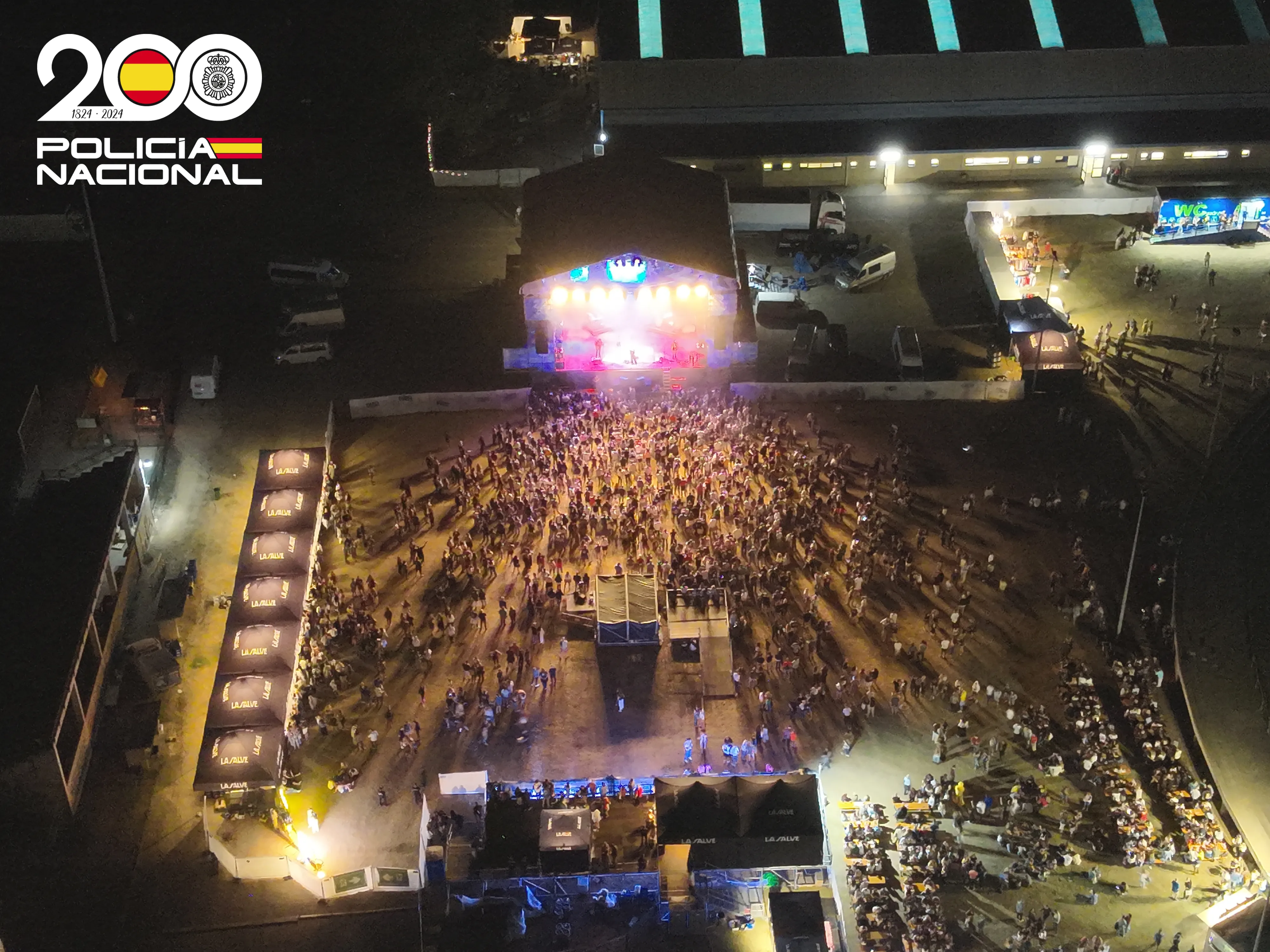 El festival Ebrovisión de Miranda de Ebro finaliza sin incidentes graves
