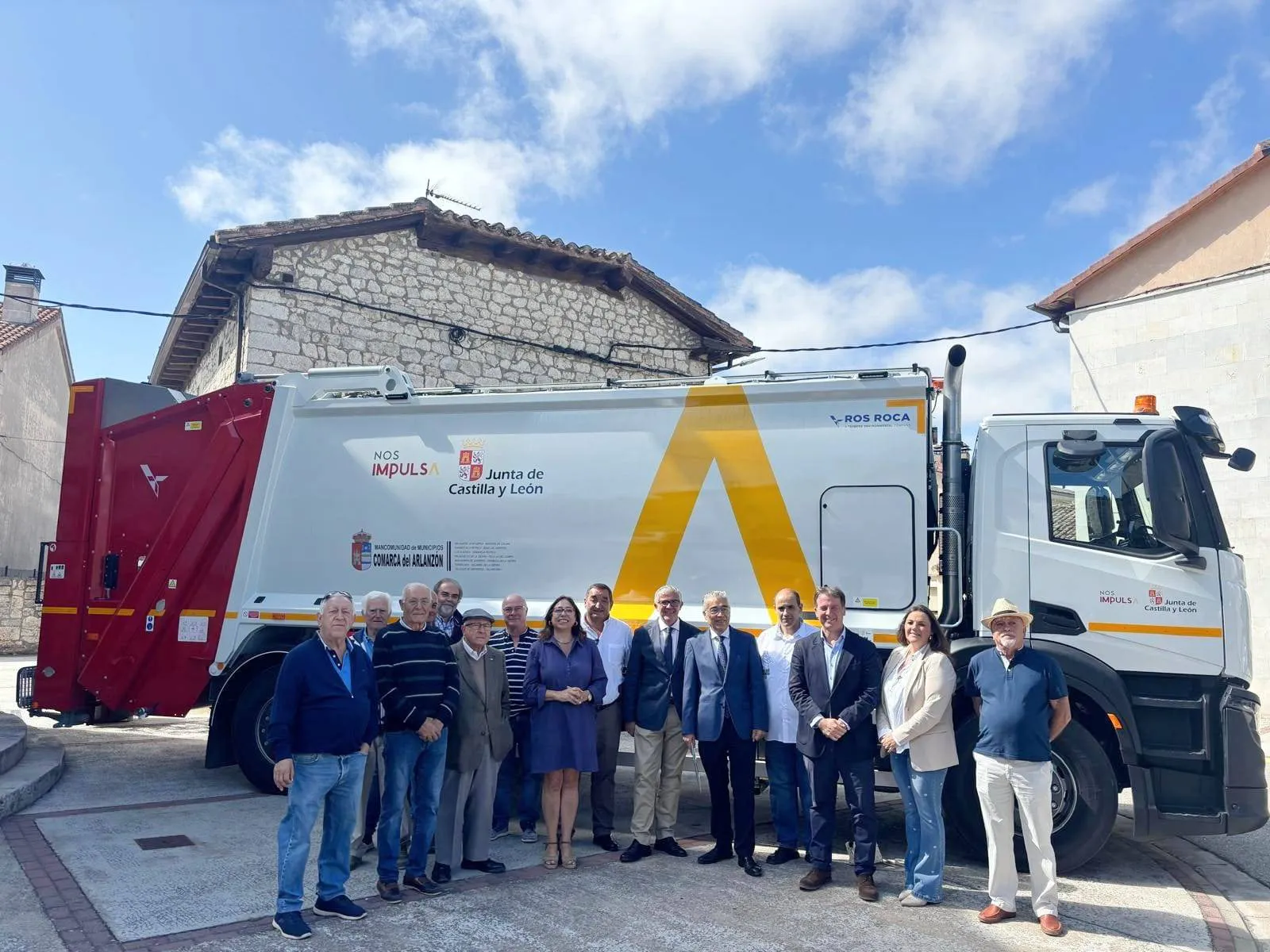 Cerca de 3.500 burgaleses dispondrán de un servicio de recogida de residuos mejorado gracias a un nuevo camión