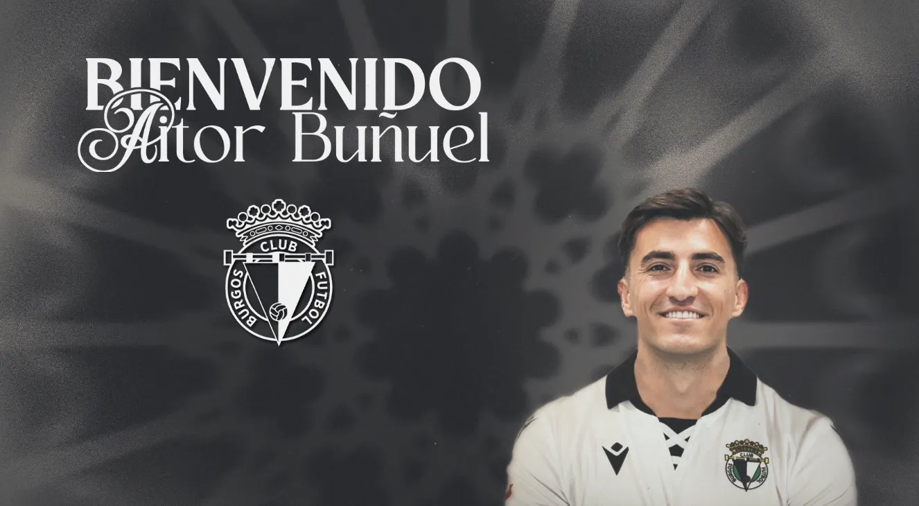 Aitor Buñuel, nuevo lateral derecho del Burgos CF por una temporada