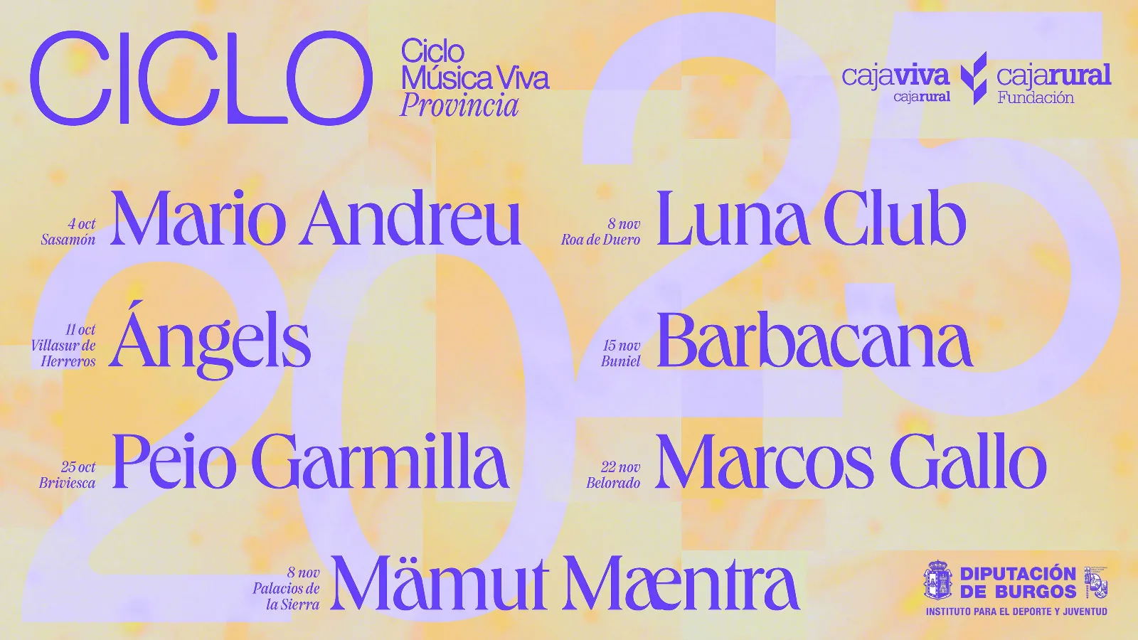 Comienza el II Ciclo Música Viva en la provincia de Burgos