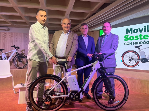 Burgos presenta unas Bicicletas de Hidrógeno como iniciativa de movilidad sostenible