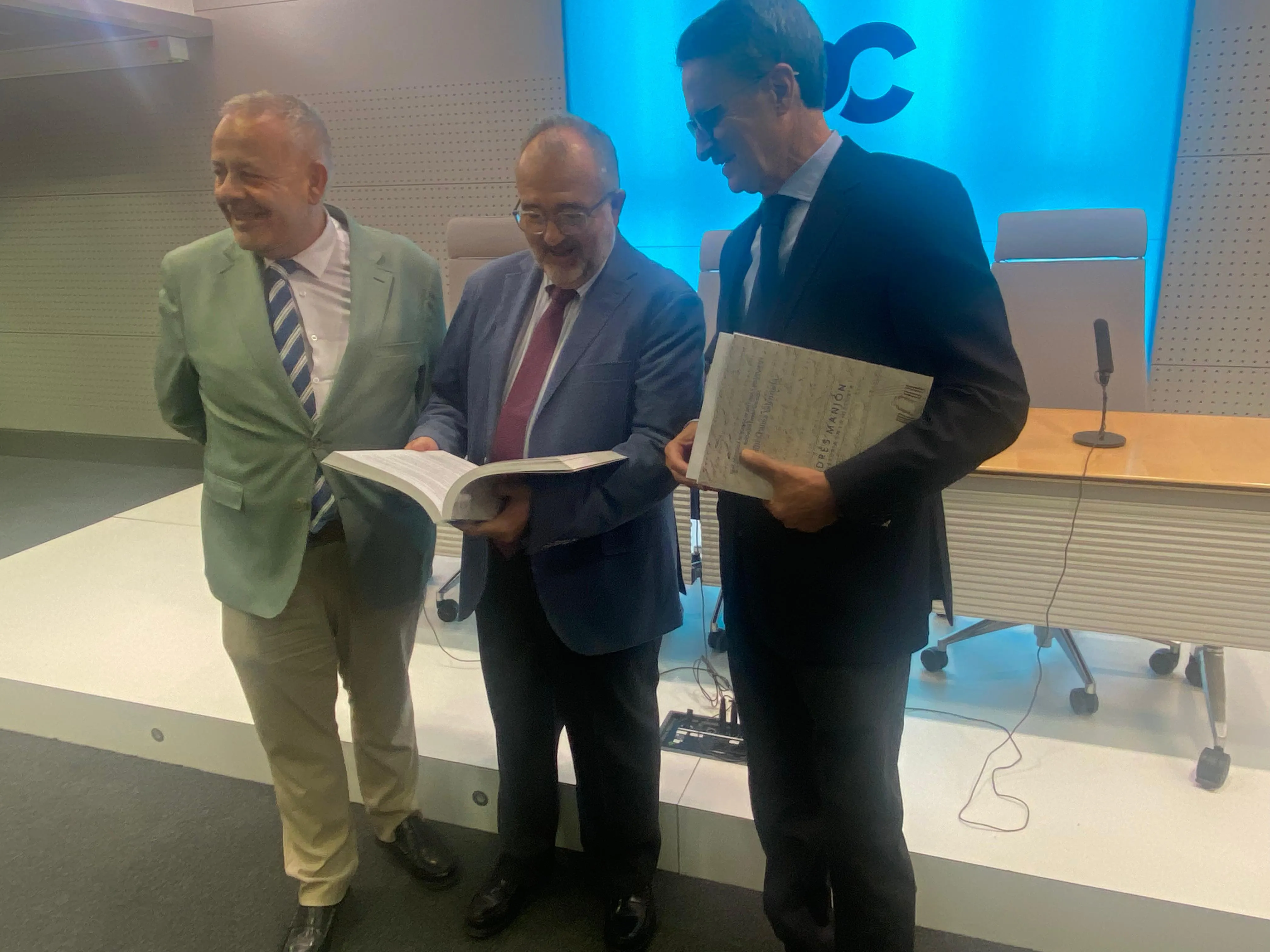 Andrés Palma recoge en un libro la trayectoria vital de Andrés Manjón