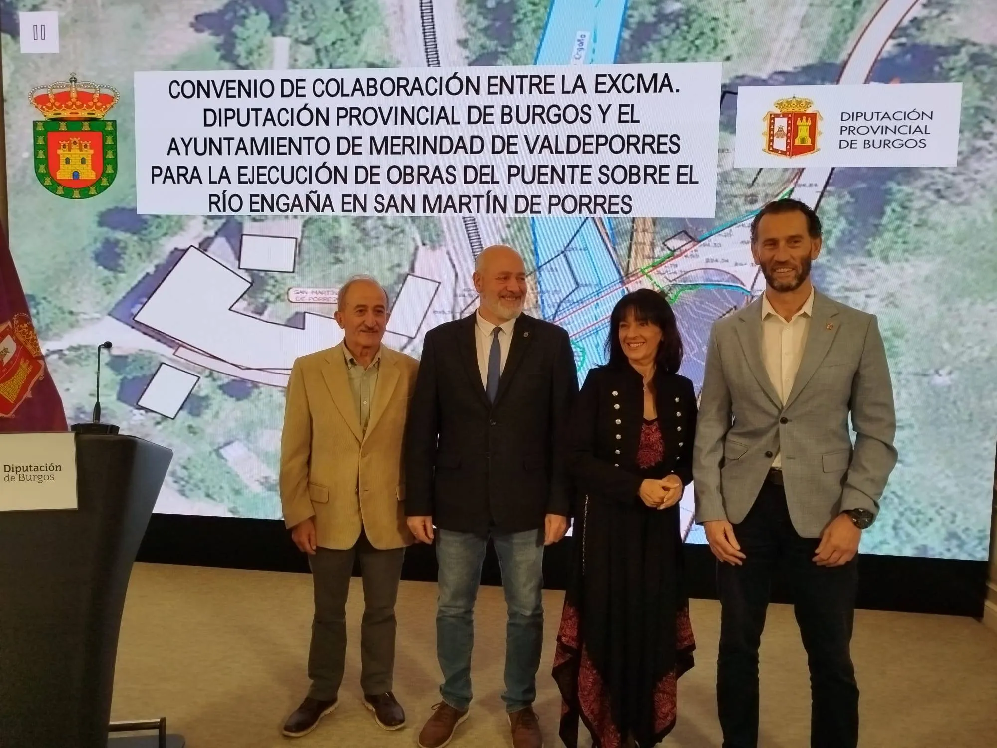 El nuevo puente de Valdeporres será una realidad antes de noviembre de 2026