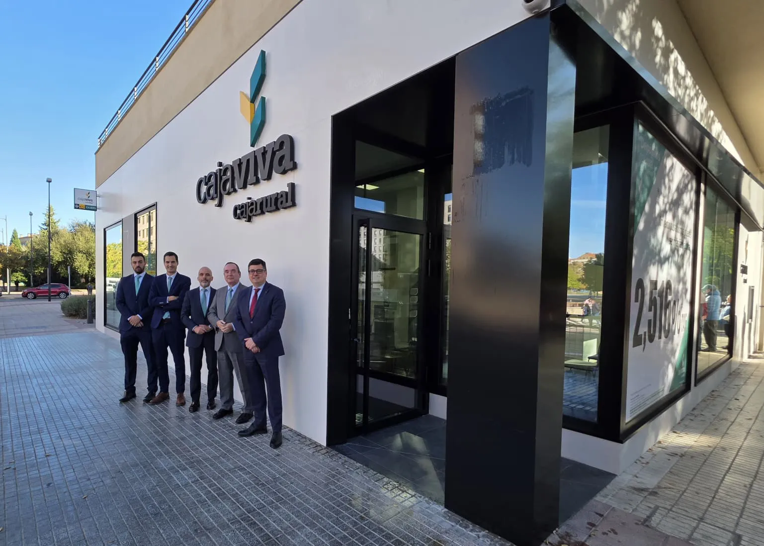 Cajaviva Caja Rural inaugura una nueva oficina en la calle Severo Ochoa de Burgos