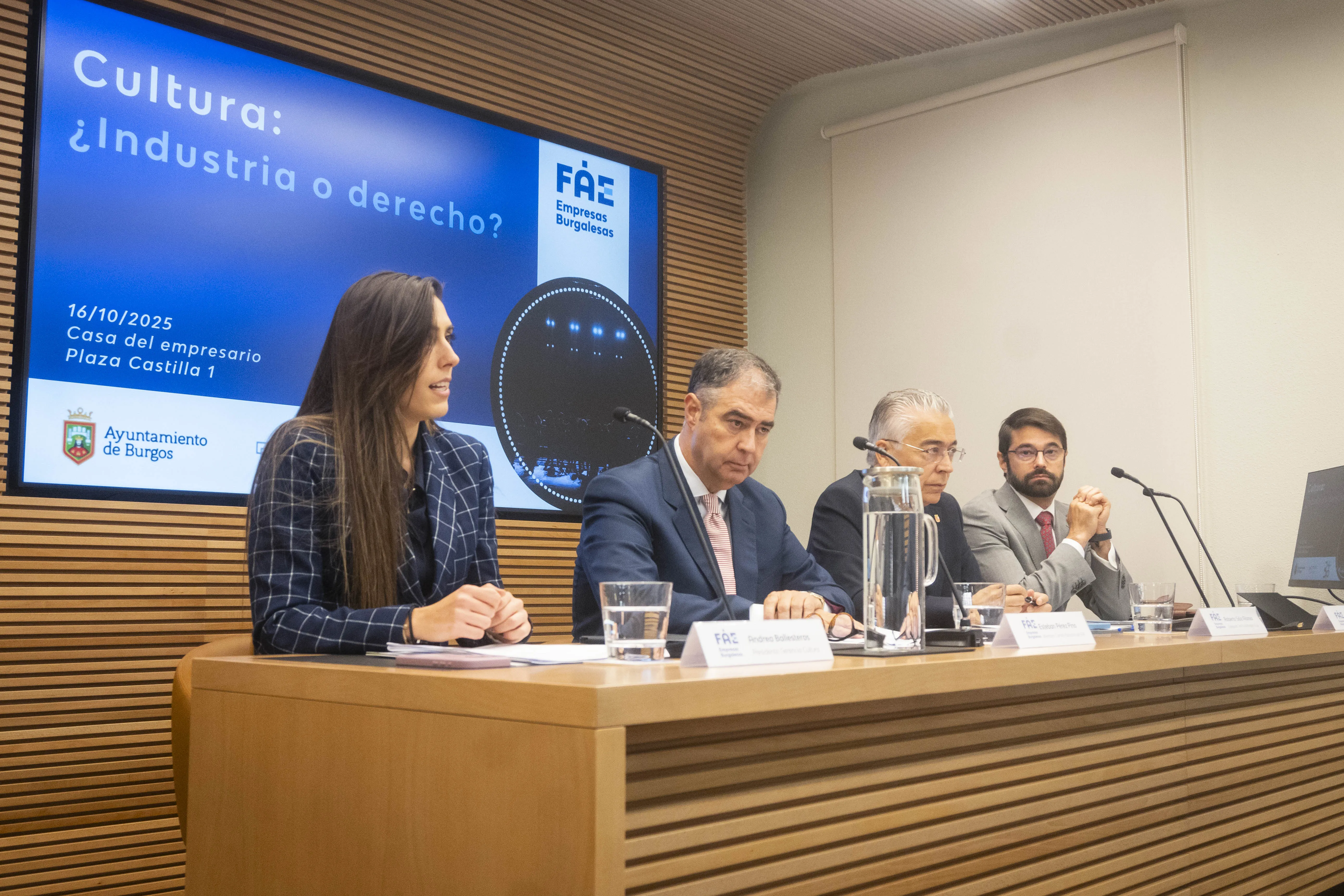 Burgos refuerza la alianza entre cultura y empresa en el marco de la candidatura de Burgos 2031