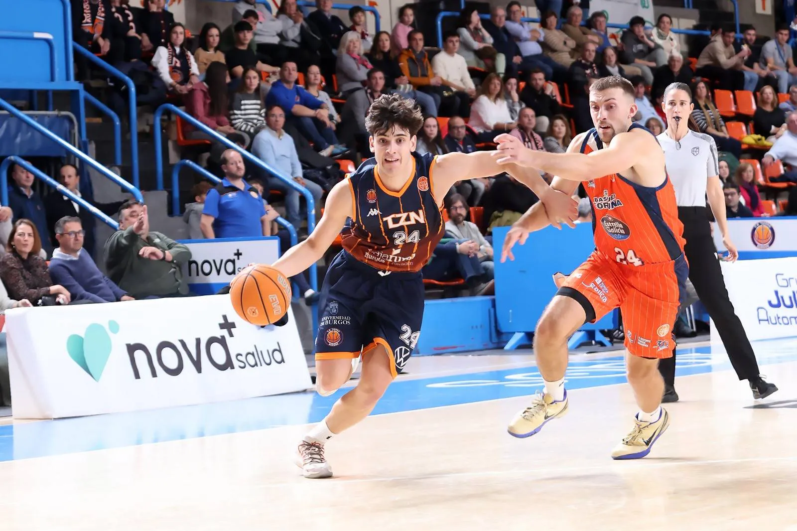 Baloncesto Burgos: Derrota del Tizona frente a Leyma Coruña (82-97)