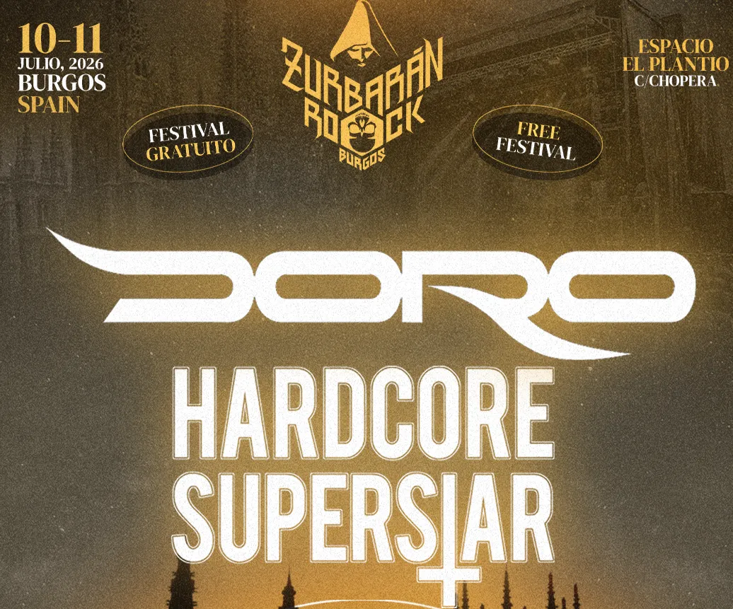 Local Burgos: Doro y Hardcore Superstar, primeras confirmaciones de la 9º edición del Zurbarán Rock Burgos