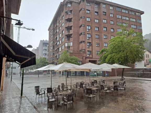 Burgos encara una semana de tormentas, granizo y un notable descenso de temperaturas