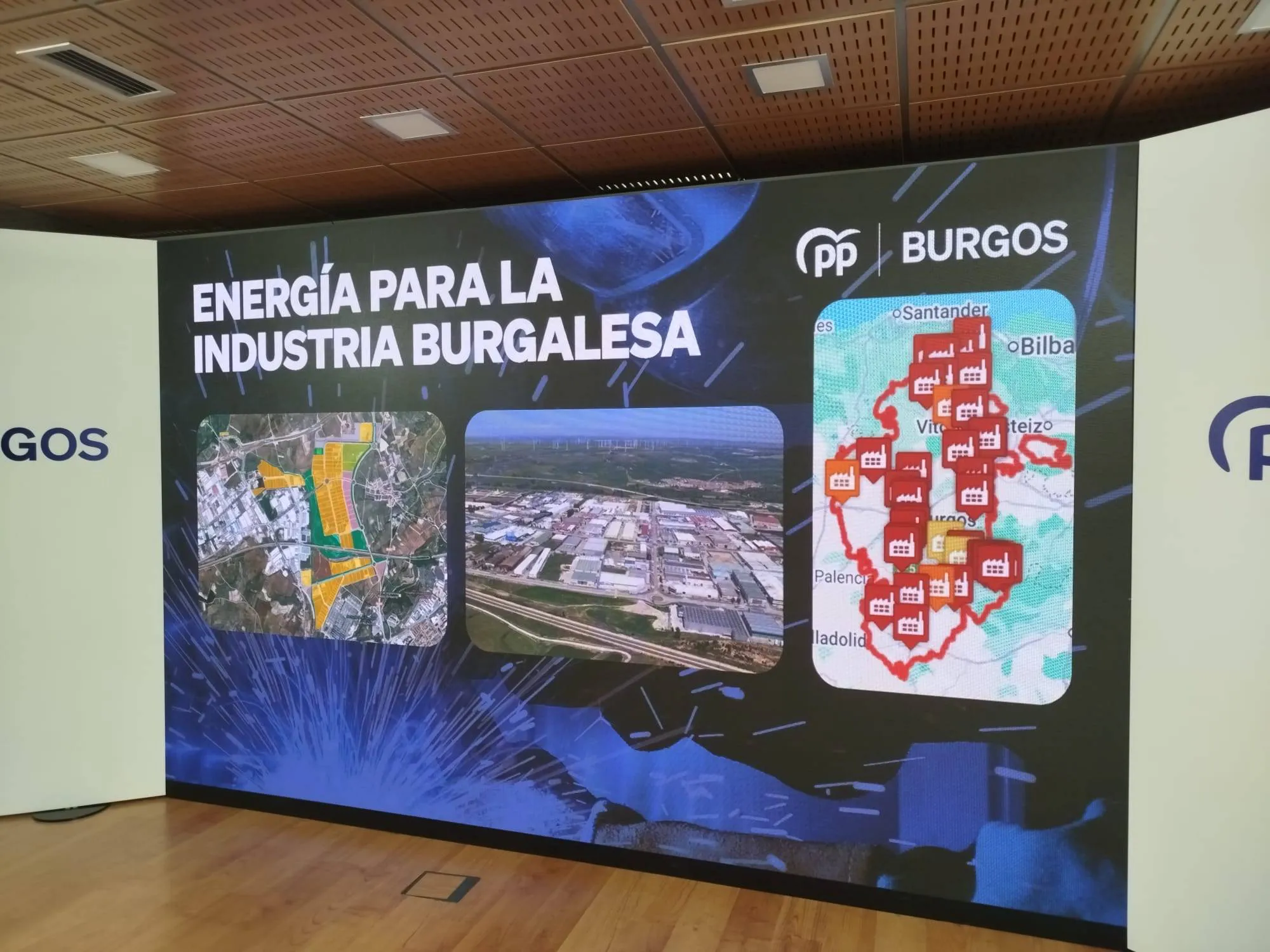 El PP de Burgos impulsa medidas para garantizar el suministro eléctrico a las empresas de la provincia