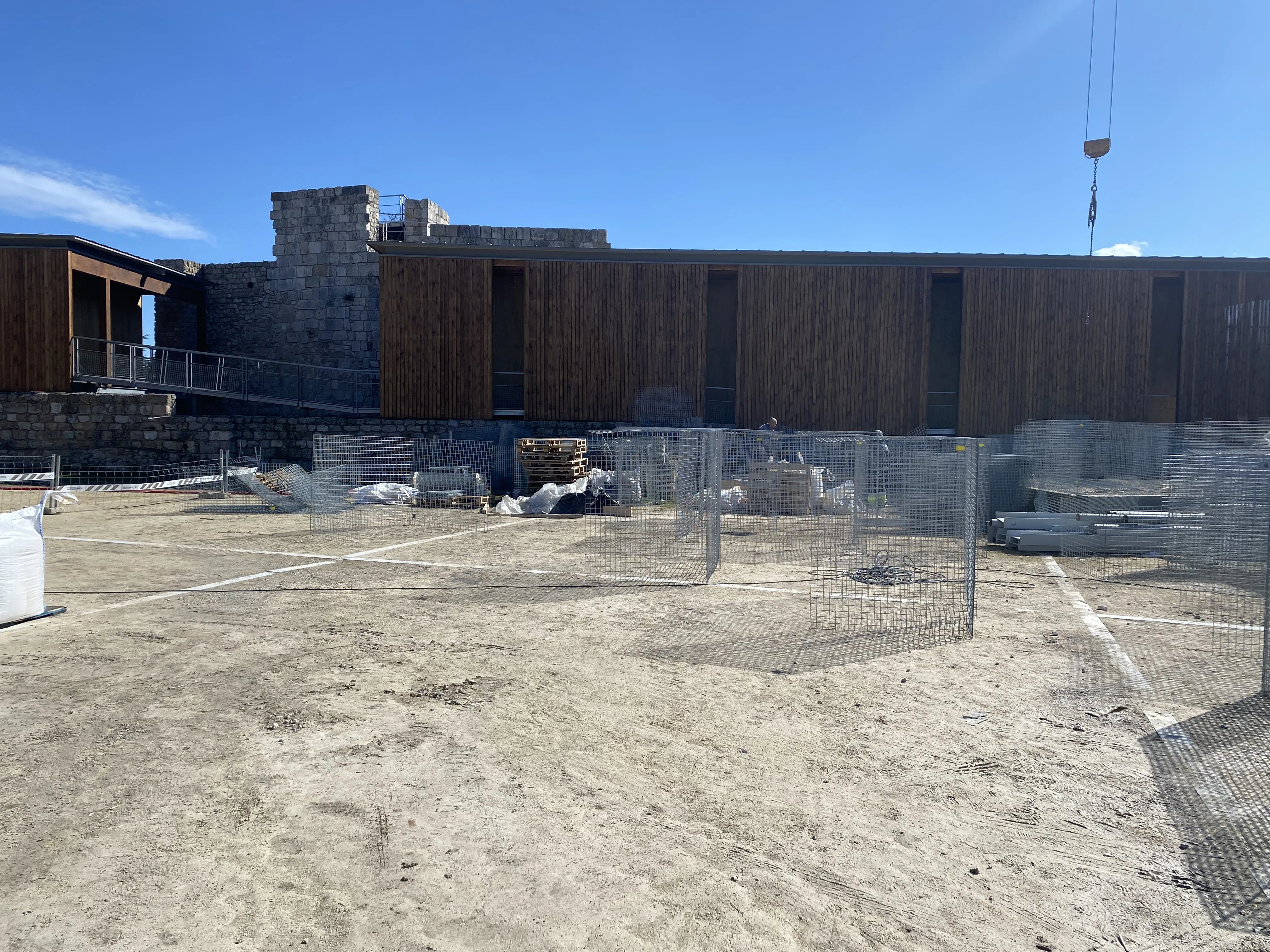 Las obras del Castillo se recepcionarán el 24 de noviembre