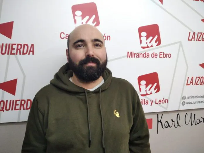 Guillermo Ubieto máximo aspirante a encabezar la lista de Izquierda Unida por Burgos a las Autonómicas