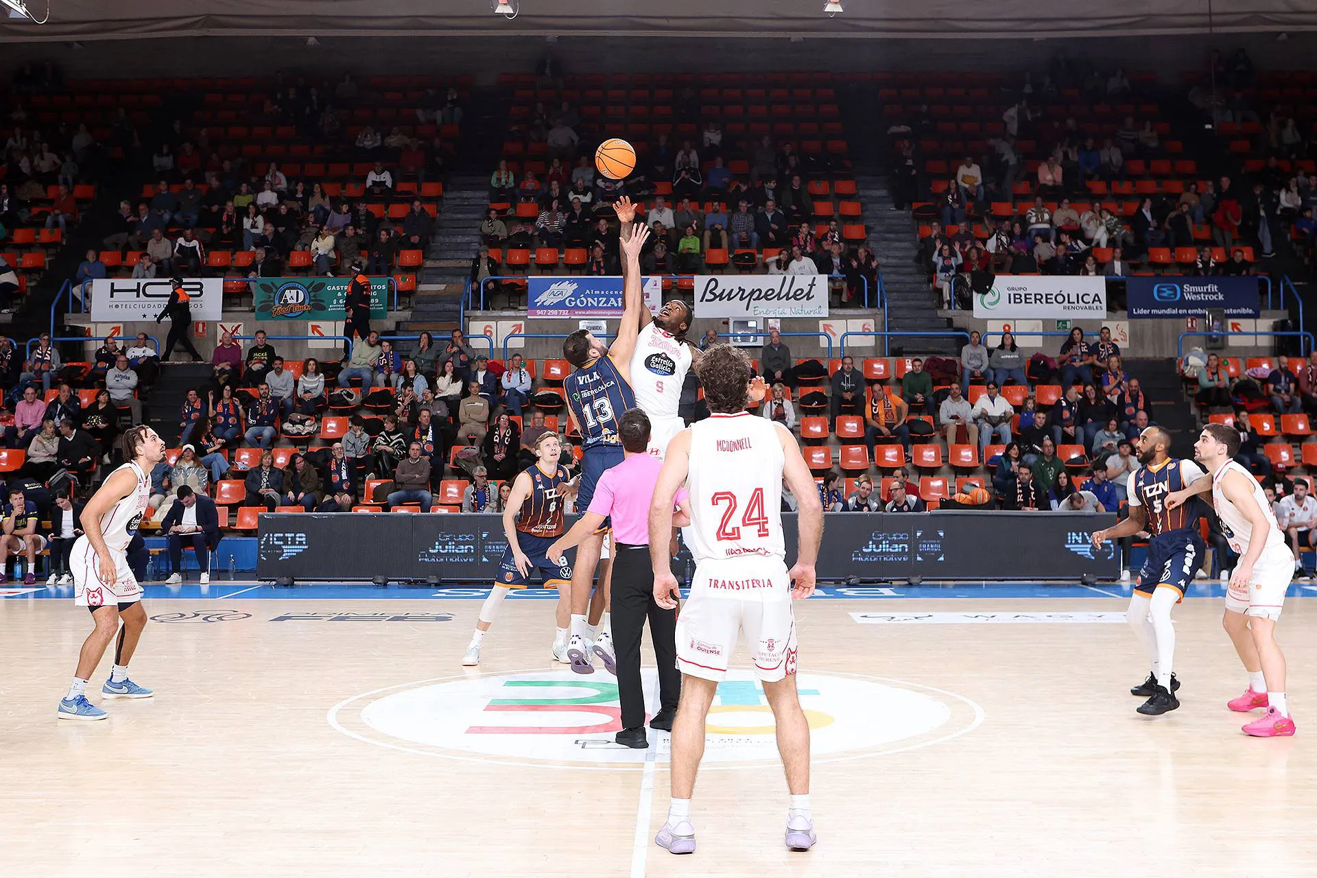 Baloncesto Burgos: El Tizona pierde frente al Ourense Baloncesto (77- 99)