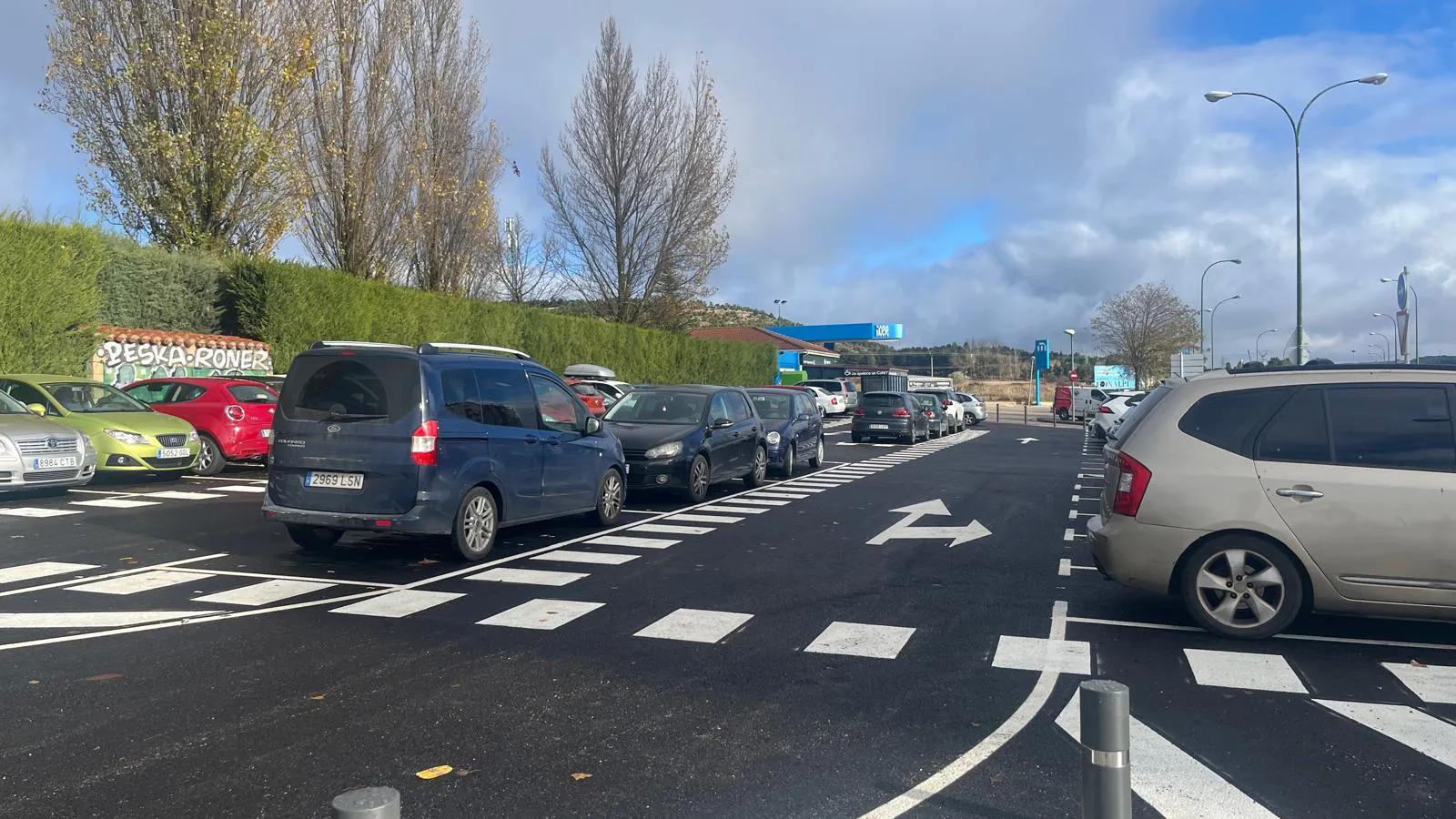 El Ayuntamiento de Burgos habilita 63 nuevas plazas de aparcamiento en el G-3