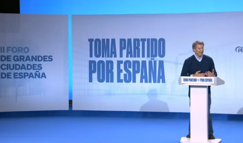 Feijóo considera insoportable el nivel de corrupción del Gobierno de España