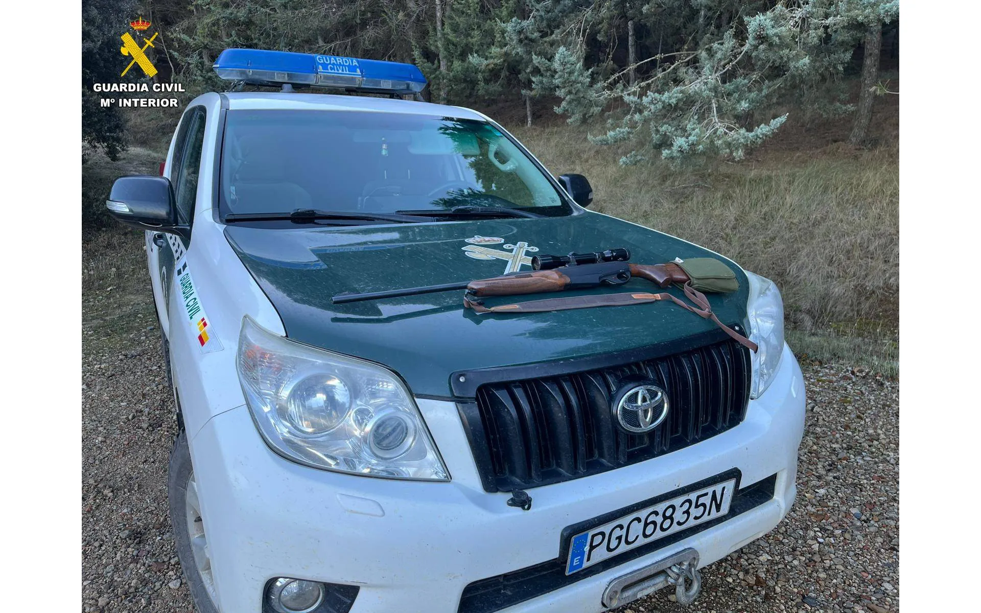 Investigan a un varón por cazar sin autorización en un coto de Burgos