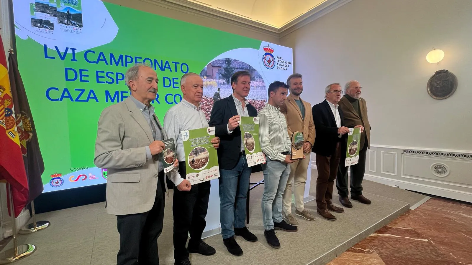 La peste porcina marca la celebración del Campeonato de España de Caza Menor con Perro en Burgos