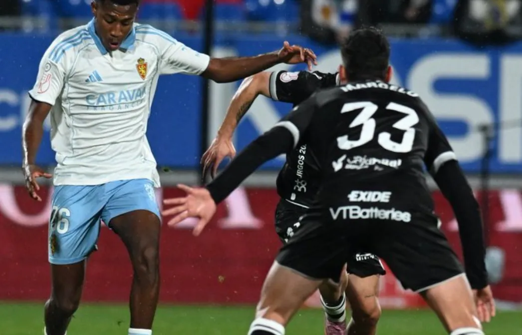 0-1 | El Burgos CF pasa de ronda y elimina al Zaragoza en la prórroga