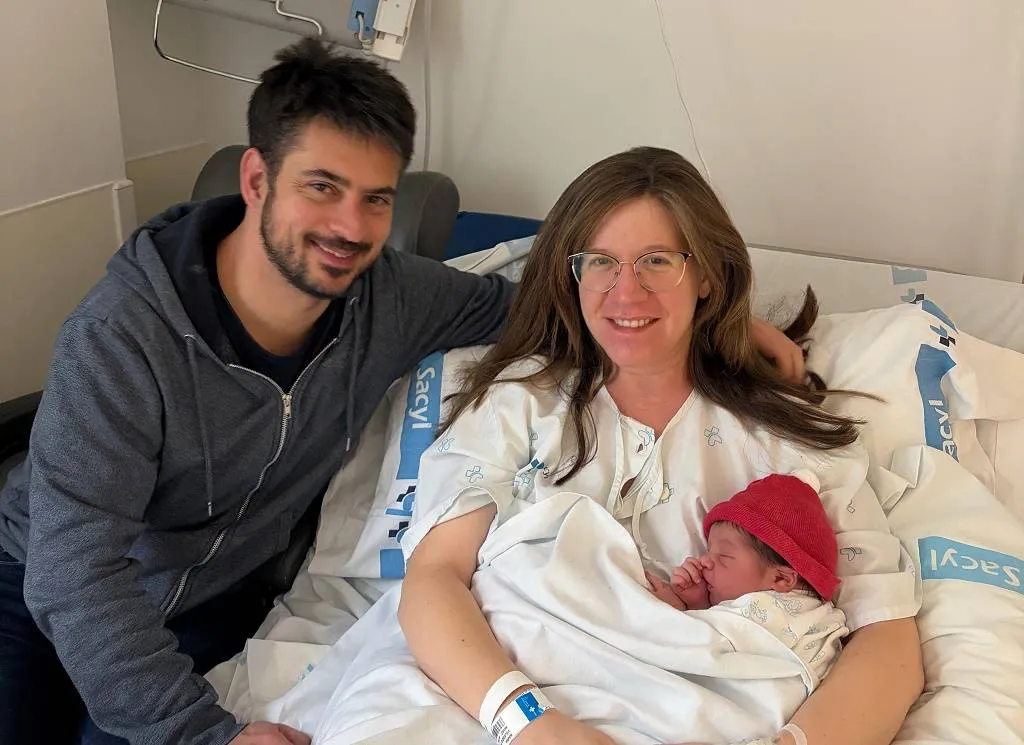 El primer niño nacido en Burgos en 2026 se llama Alonso Velasco