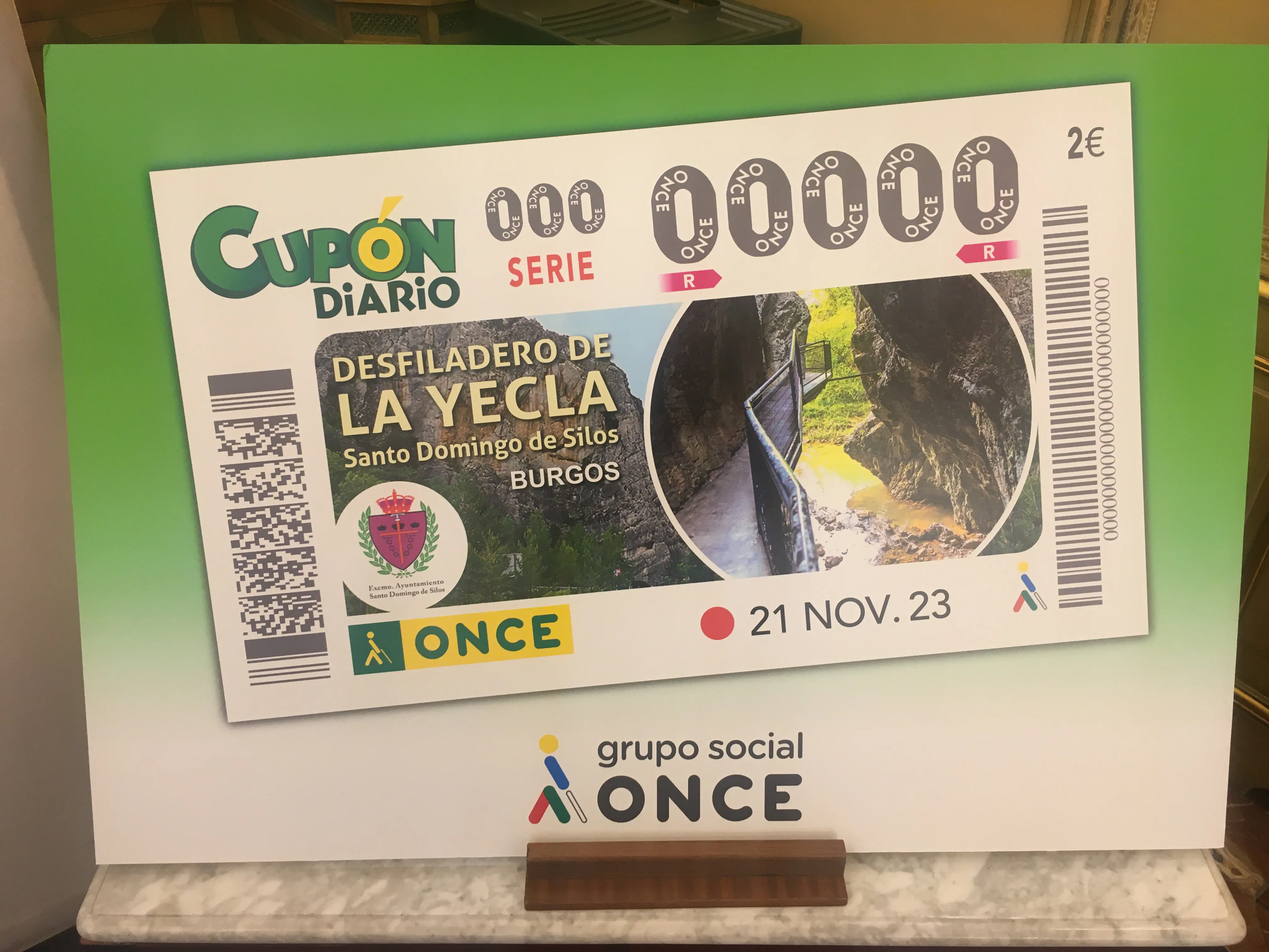 El Sorteo de Navidad de la ONCE deja cuatro millones de euros en Burgos