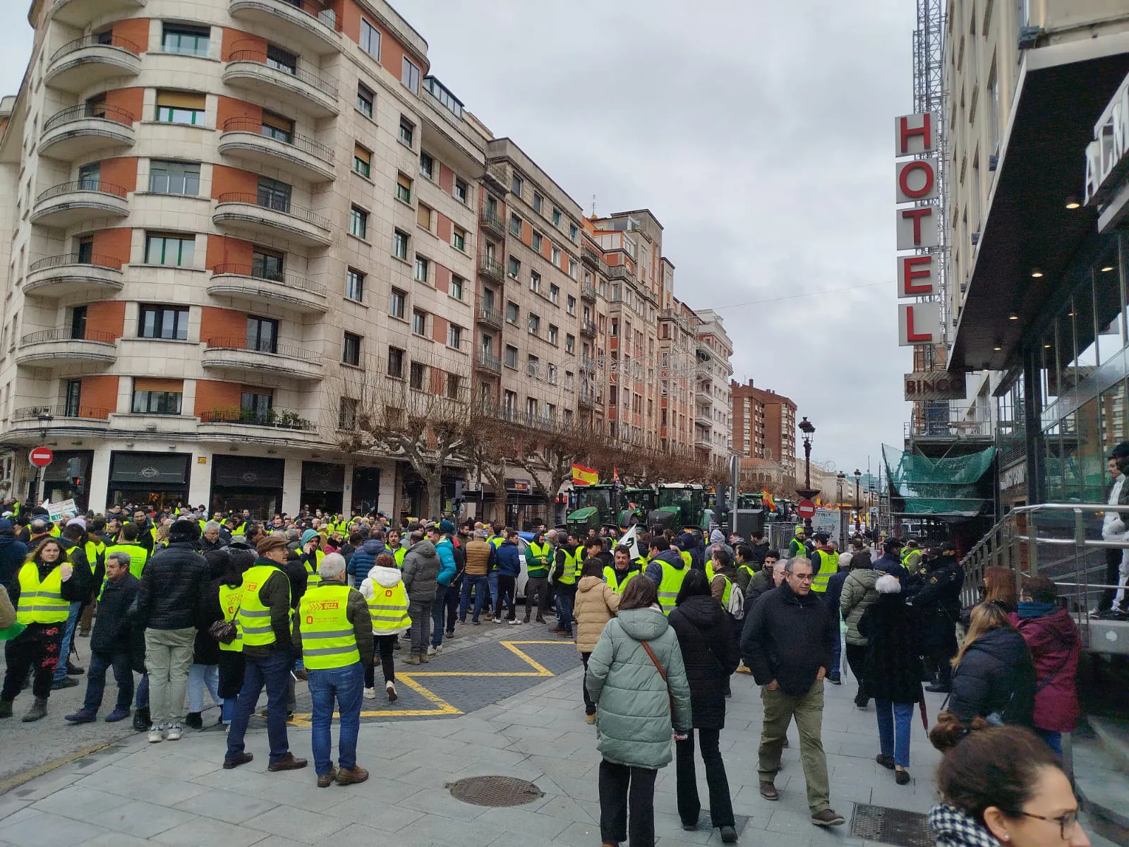El campo de Burgos sale a la calle contra Mercosur