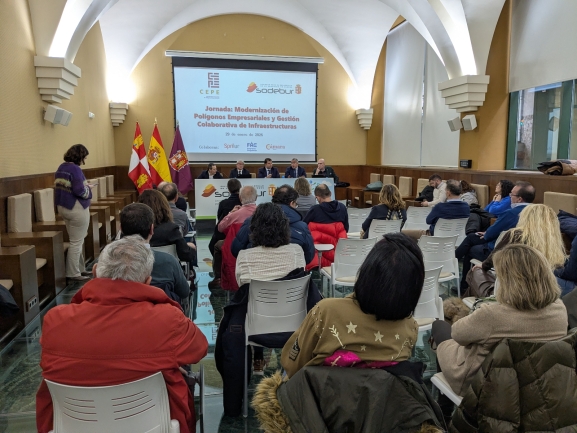 SODEBUR y CEPE avanzan hacia la modernización de los polígonos industriales  