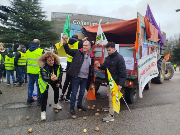 GALERÍA | Así ha sido la segunda jornada de tractoradas en Burgos