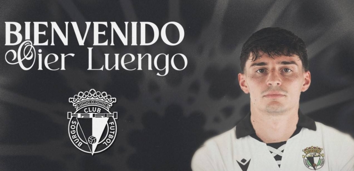 Oier Luengo se incorpora al Burgos CF