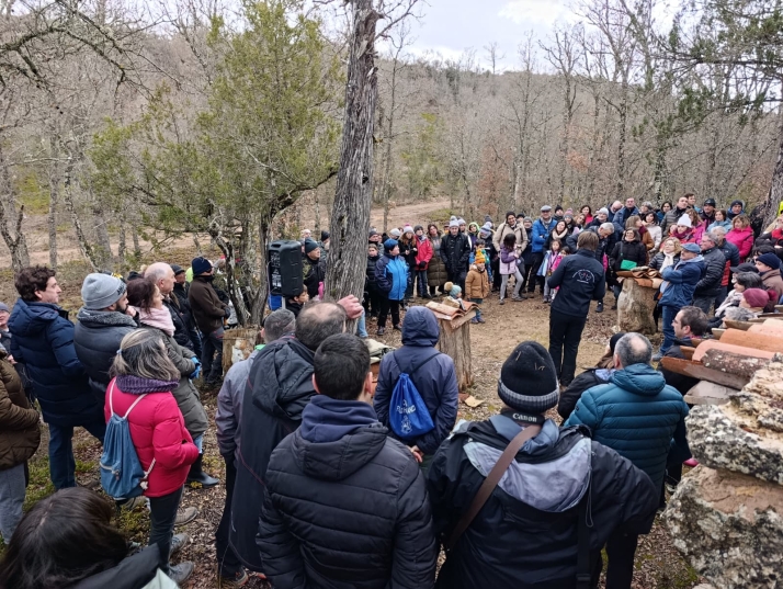 Pineda Trasmonte multiplica por cinco su población durante la Jornada de la Miel y se convierte en referente apícola