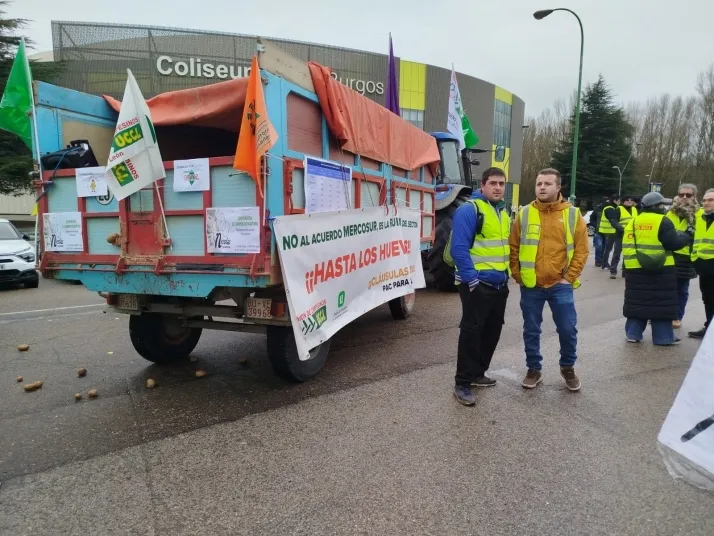 GALER&Iacute;A | As&iacute; ha sido la segunda jornada de tractoradas en Burgos