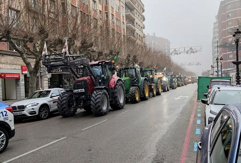 Los agricultores y ganaderos de Burgos vuelven este jueves a la calle para defender el campo