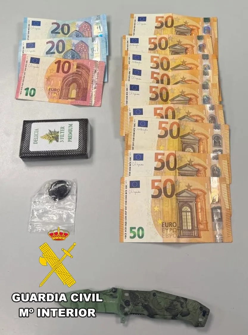 Detienen a un hombre por tráfico de drogas en Las Merindades (Burgos)