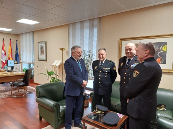 José Carlos Donoso, nuevo comisario jefe provincial de la Policía Nacional en Burgos