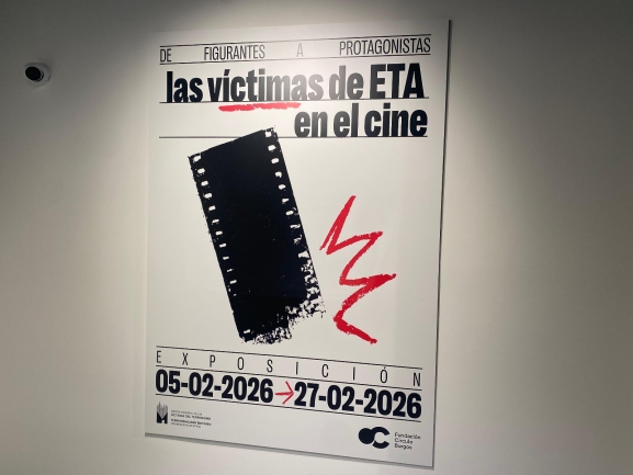 Burgos inaugura una exposición sobre la evolución del tratamiento de las víctimas de ETA en el cine